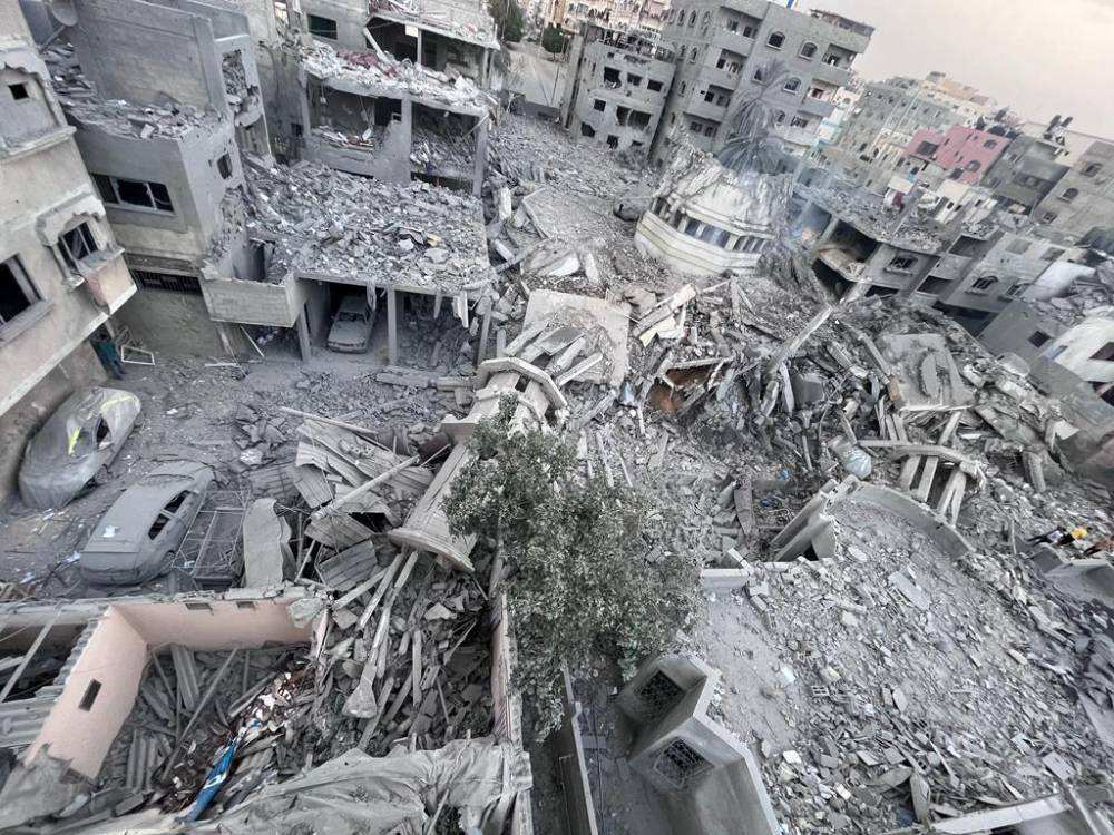 İsrail bombardımanı altındaki Gazze'den görüntüler 1