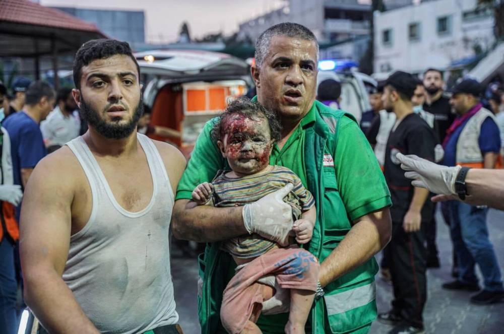 İsrail bombardımanı altındaki Gazze'den görüntüler 5