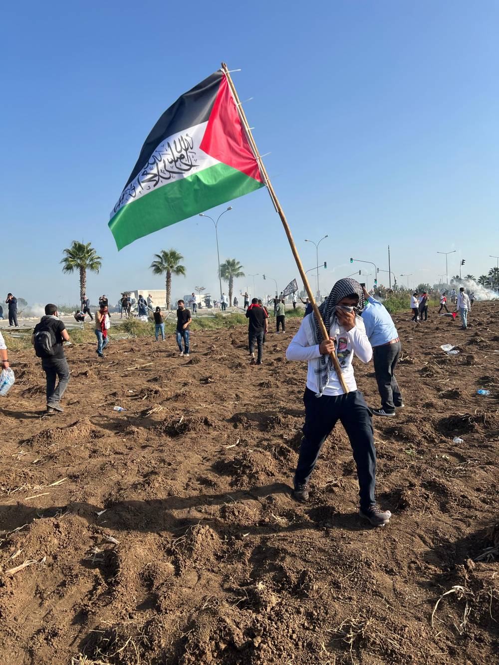 İncirlik Üssü önündeki Gazze protestosuna müdahale edildi 11