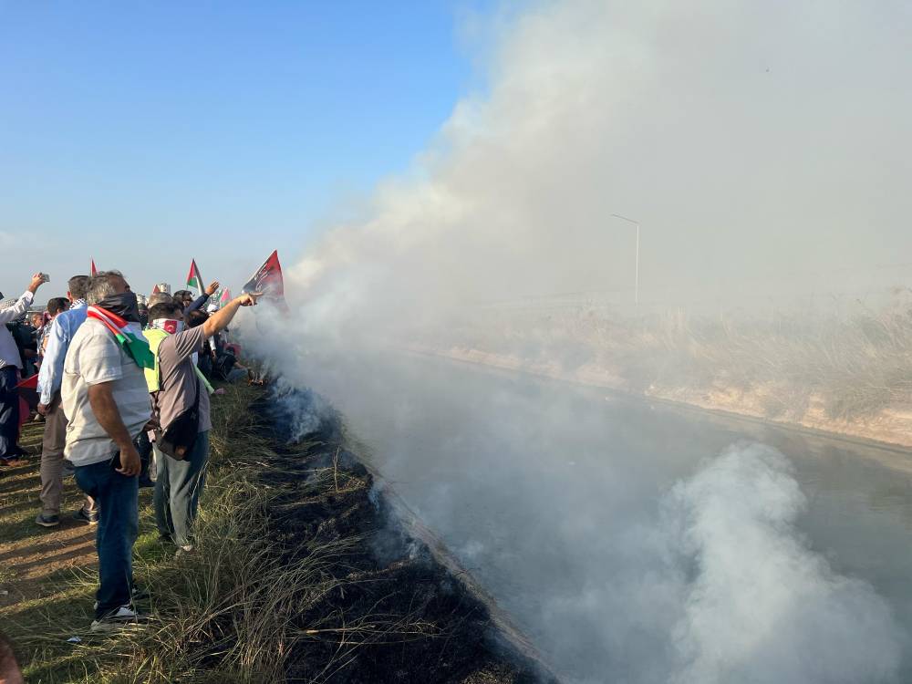 İncirlik Üssü önündeki Gazze protestosuna müdahale edildi 2