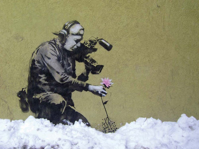 "Gerilla Artist" Banksy 12