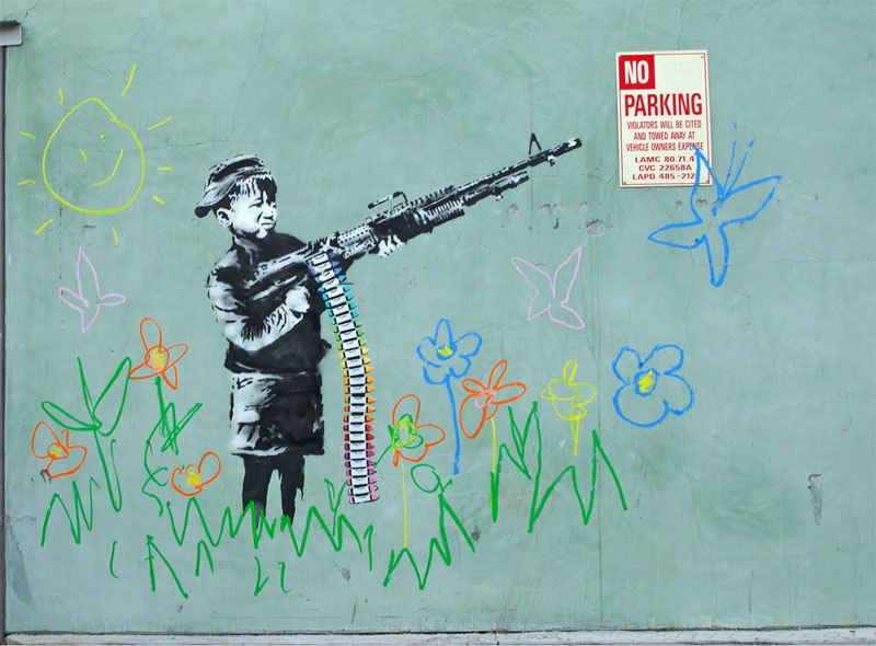 "Gerilla Artist" Banksy 13