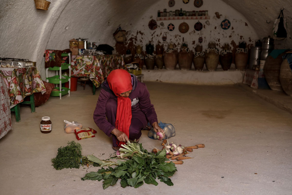 Tunus'un yeraltı evlerinde yaşayan son aileler 11