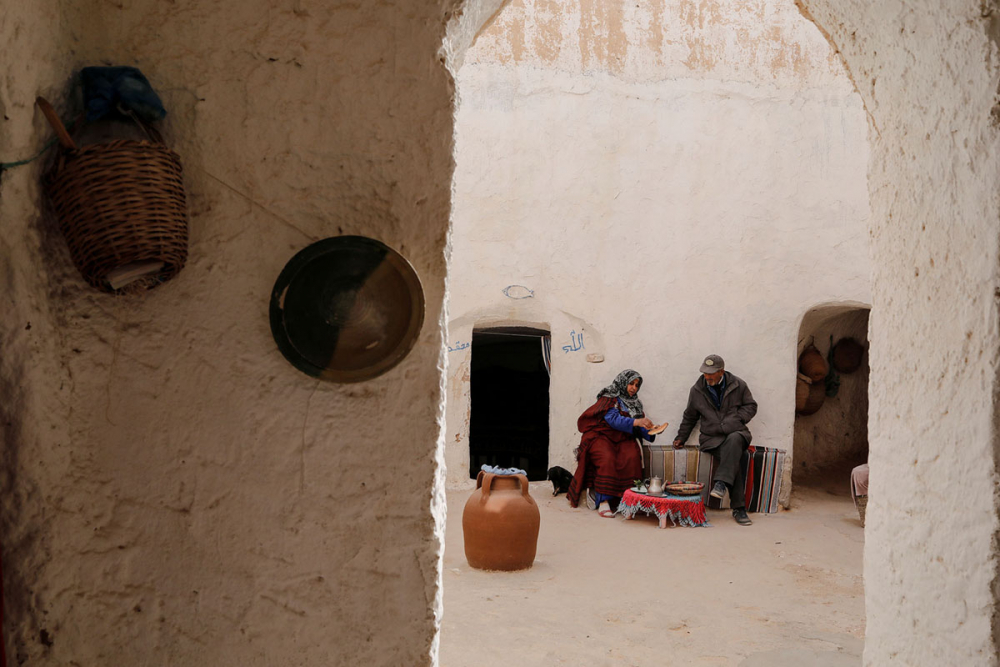 Tunus'un yeraltı evlerinde yaşayan son aileler 15