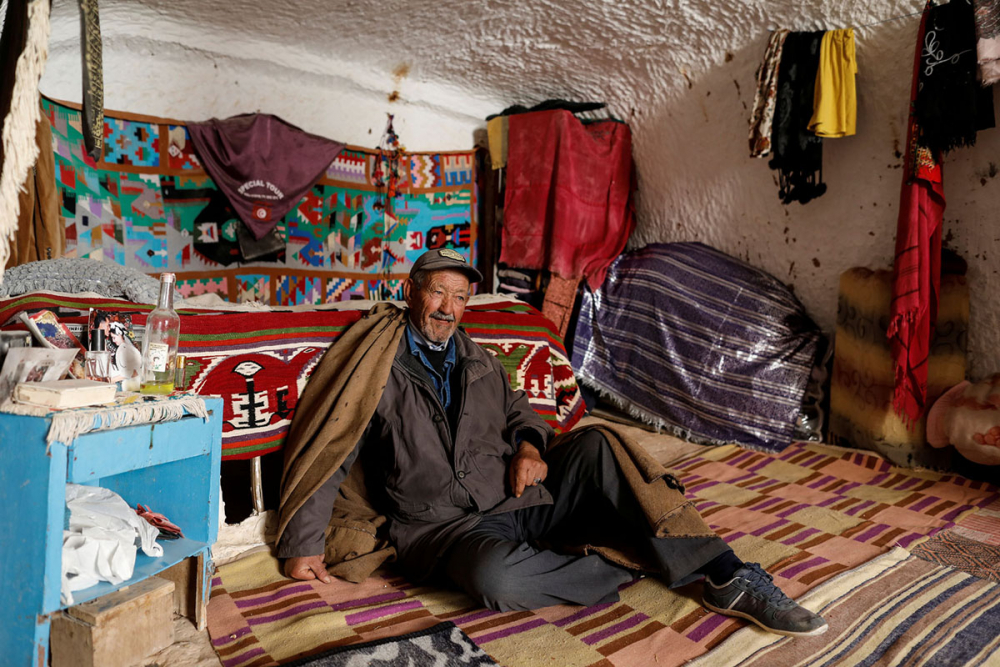 Tunus'un yeraltı evlerinde yaşayan son aileler 16