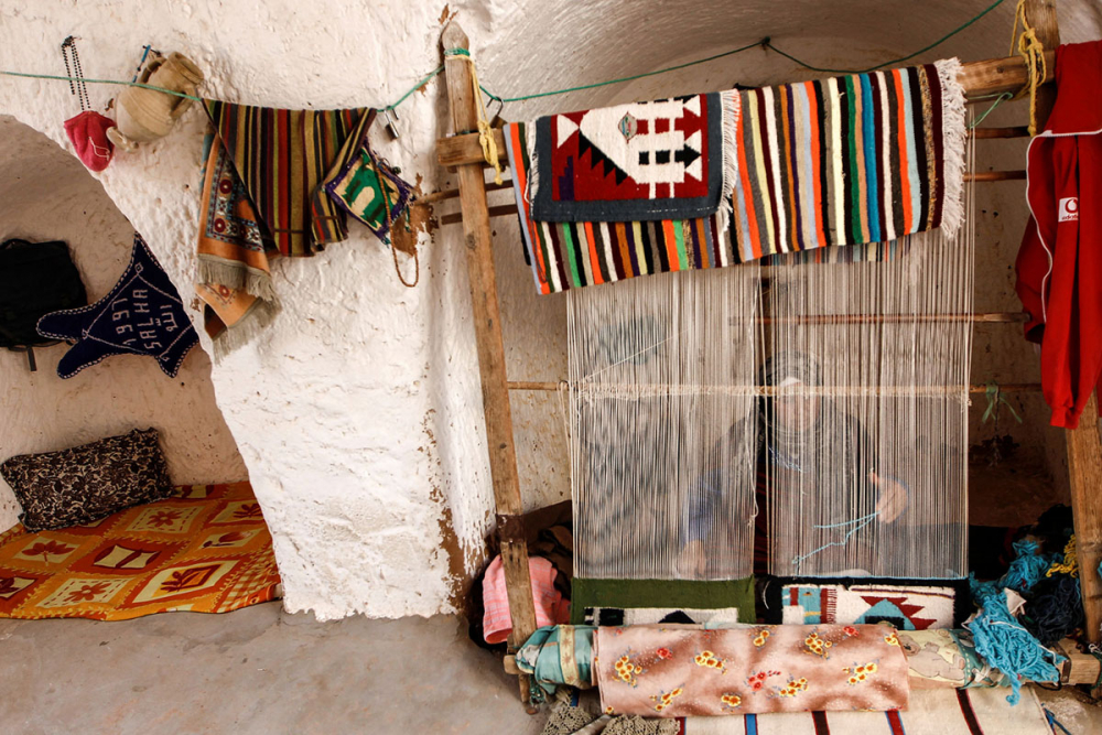 Tunus'un yeraltı evlerinde yaşayan son aileler 19