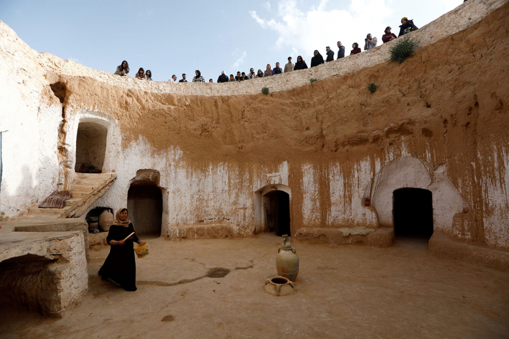 Tunus'un yeraltı evlerinde yaşayan son aileler 5
