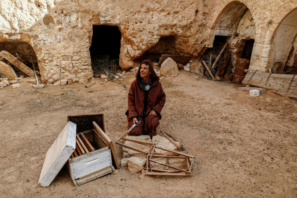 Tunus'un yeraltı evlerinde yaşayan son aileler 7
