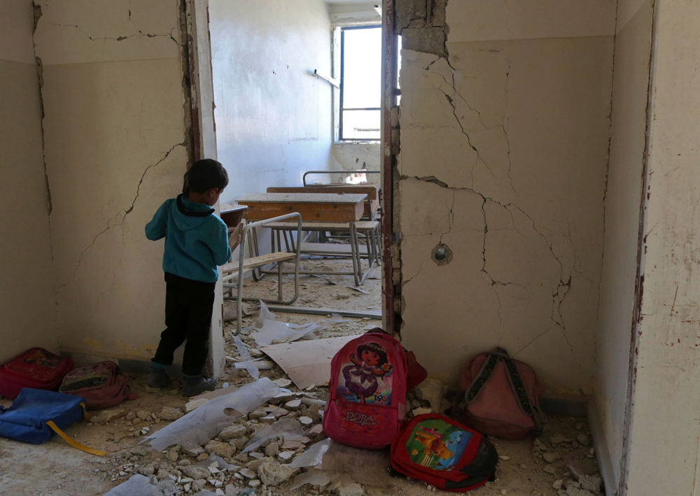 Suriye öğrencileri: Savaş alanında okula gitmek 14