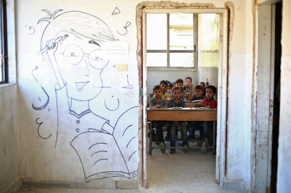 Suriye öğrencileri: Savaş alanında okula gitmek 19