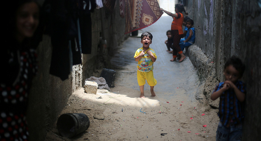 Gazze'deki 'hayata dair' insan manzaraları 11