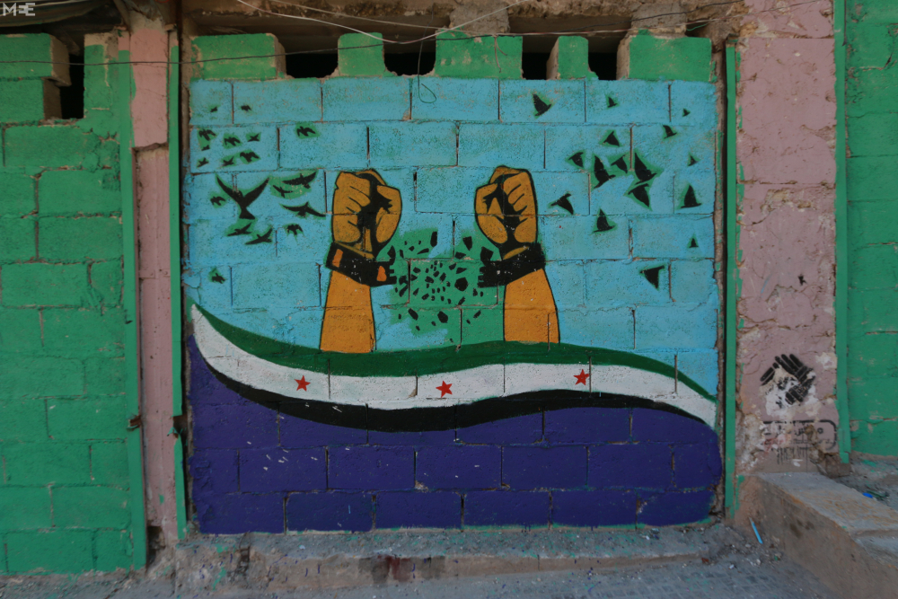Halep'te 'devrim sanatı' 7