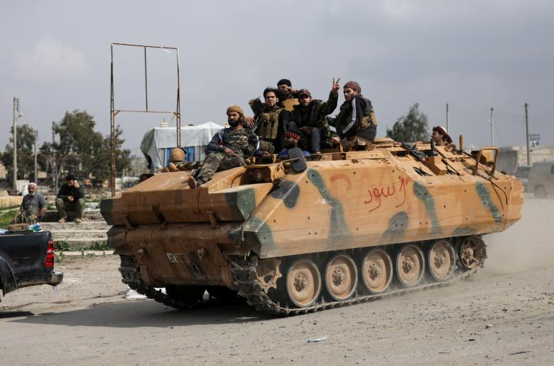 TSK destekli kuvvetlerin Suriye hamlesi 6