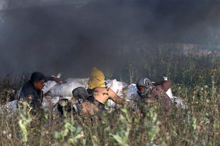 İsrail'e rağmen Gazze sınırında "ateş cuması" eylemi: 2 ö 10