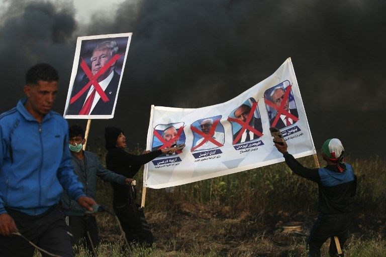 İsrail'e rağmen Gazze sınırında "ateş cuması" eylemi: 2 ö 13