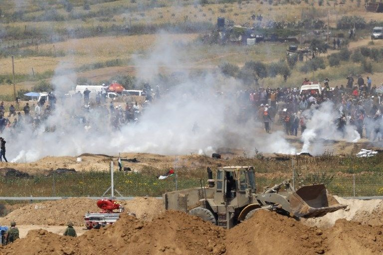 İsrail'e rağmen Gazze sınırında "ateş cuması" eylemi: 2 ö 18