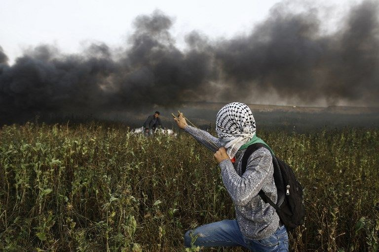 İsrail'e rağmen Gazze sınırında "ateş cuması" eylemi: 2 ö 2