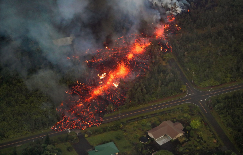Hawaii'de yanardağ alarmı 1