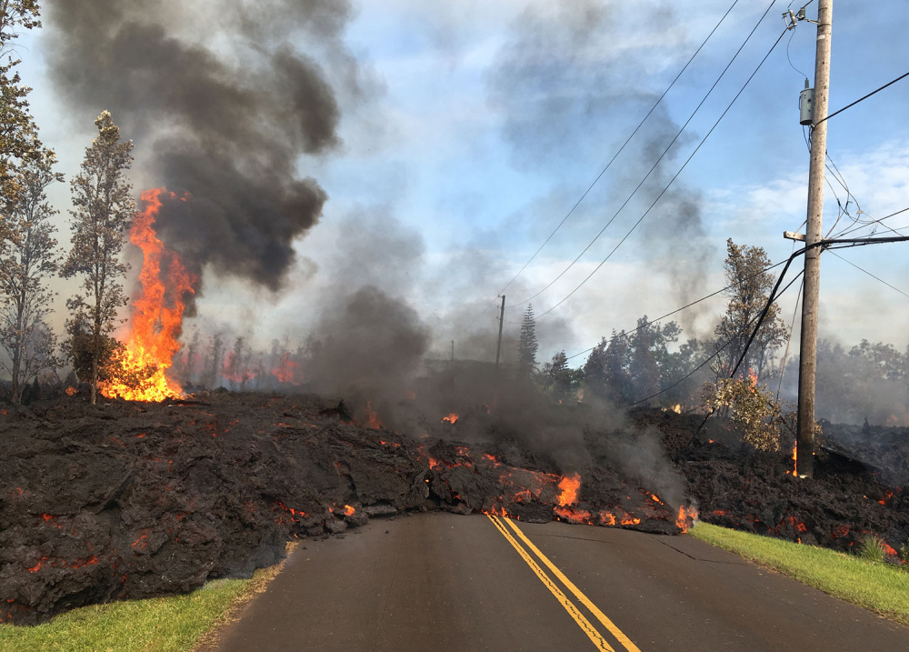 Hawaii'de yanardağ alarmı 3