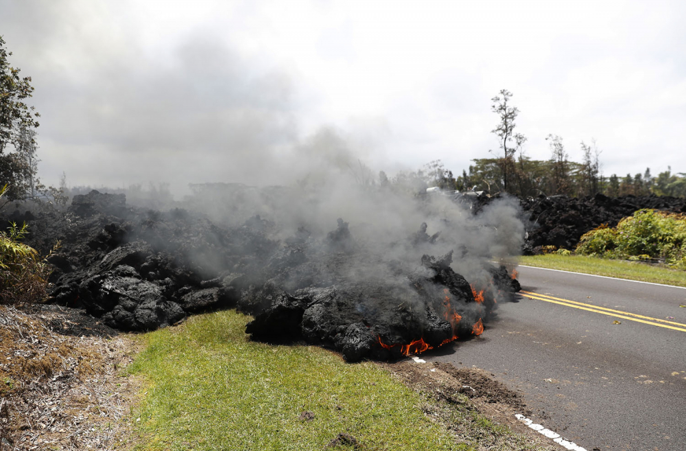 Hawaii'de yanardağ alarmı 8