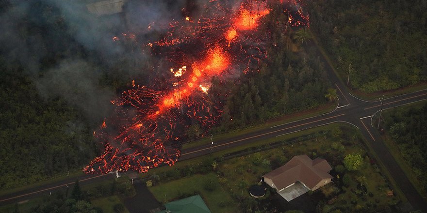 Hawaii'de yanardağ alarmı