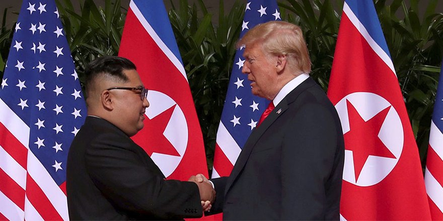Trump-Kim zirvesinden kareler