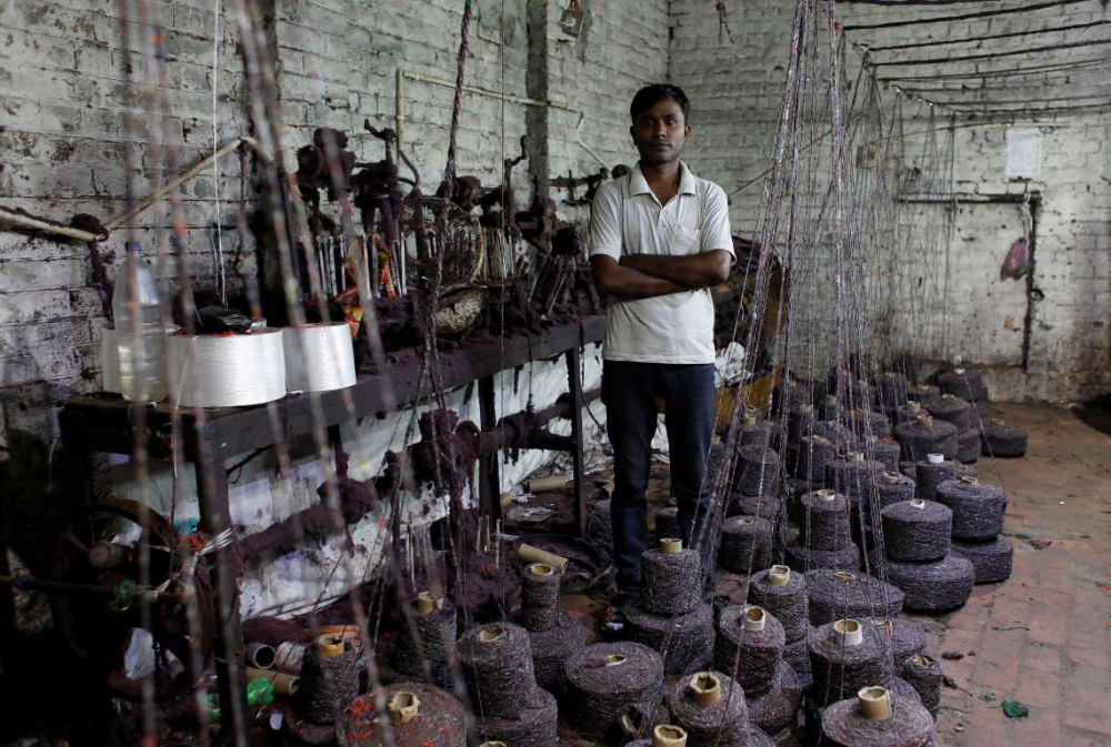 Hindistan'da dokuma fabrikalarının 'gariban' yüzü 6
