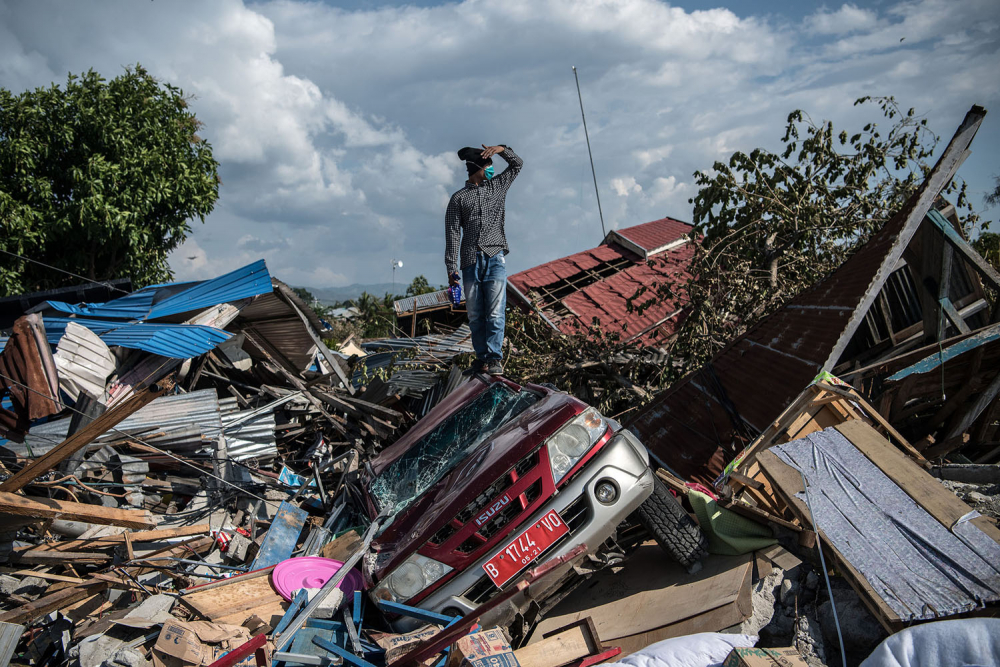 Endonezya'daki yıkıcı felaketten geriye kalanlar 21