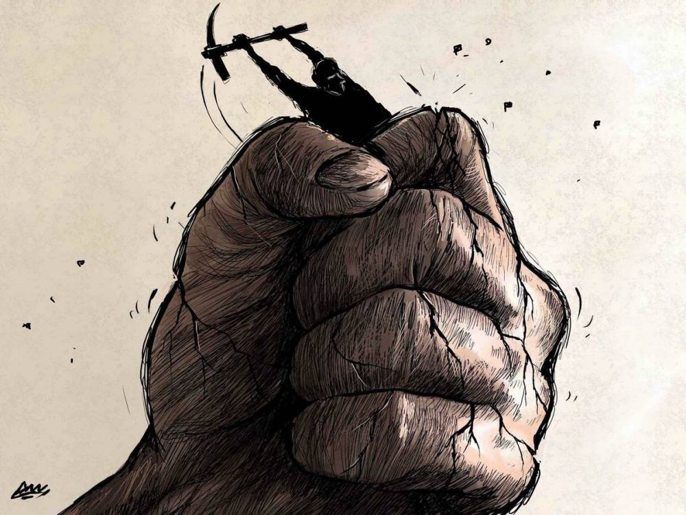 Amjad Rasmi'den 'güçlü karikatürler': Arap sokağı ve Orta 20