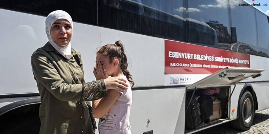 'Gönüllü olarak' Türkiye'den Suriye'ye geri gönderil