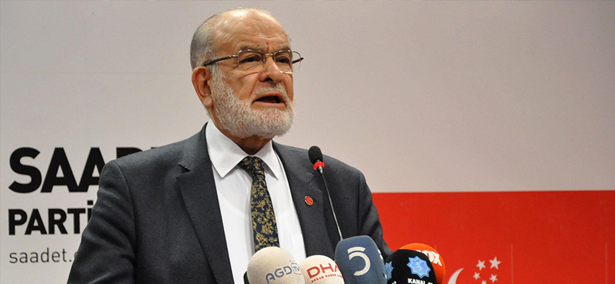 Temel Karamollaoğlu yeniden Saadet Partisi başkanlığına seçildi
