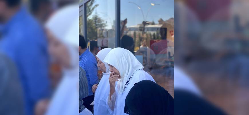 Ankara'da Çin'in 'açlık soykırımını' protesto eden Uygurlara polis müdahale etti
