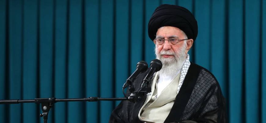 İsrail'i 'cepheyi genişletmekle' tehdit eden İran'ın lideri Hamaney 'boykot çağrısıyla' yetindi