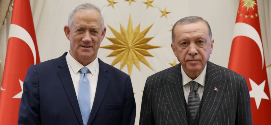 İsrail Savunma Bakanı Gantz: Türkiye ile ilişkiler Orta Doğu'nun istikrarına katkı sağlayacak