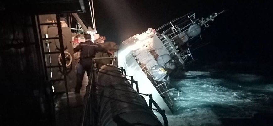 Tayland'da savaş gemisi battı: 31 asker kayıp