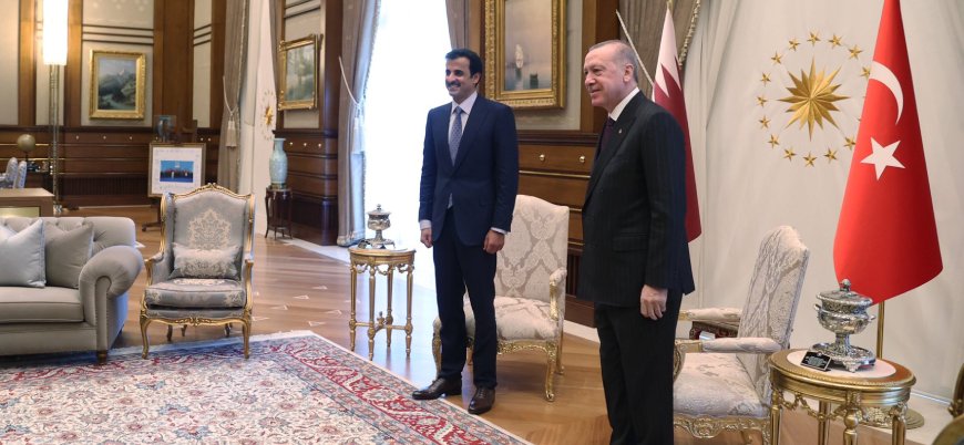 Erdoğan, Katar Emiri Temim ile telefonda görüştü