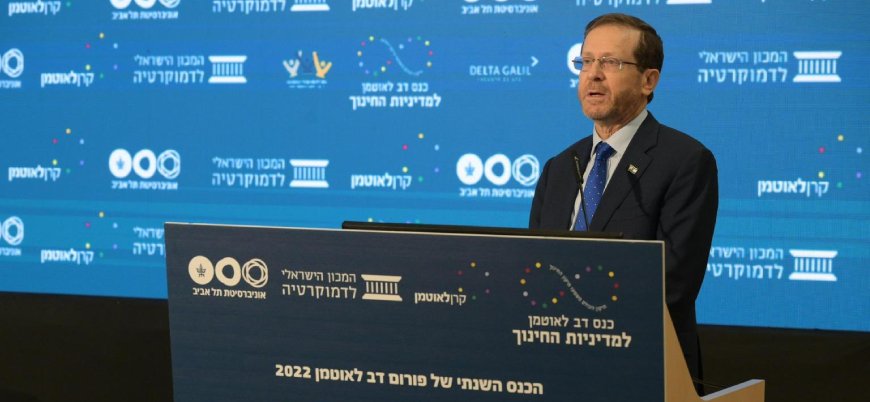 İsrail Cumhurbaşkanı Herzog: Ülkeyi parçalayan derin bir ihtilafın içindeyiz