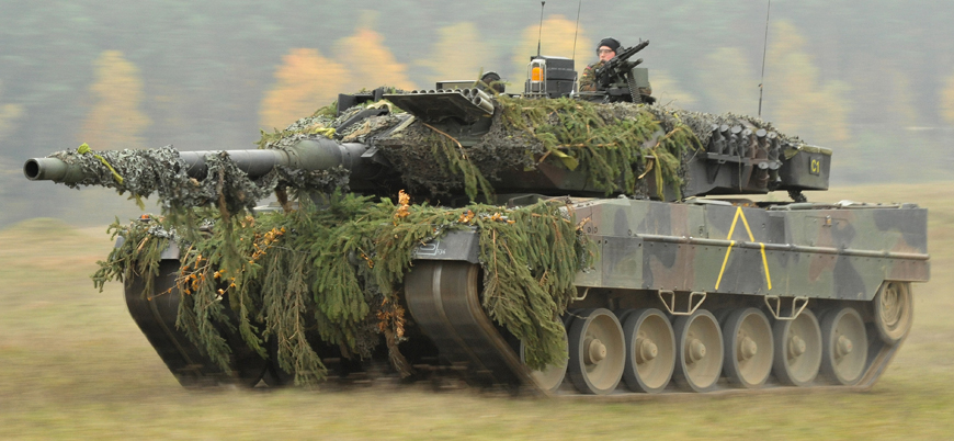 Almanya Ukrayna'ya 14 adet Leopard 2 tankı gönderiyor