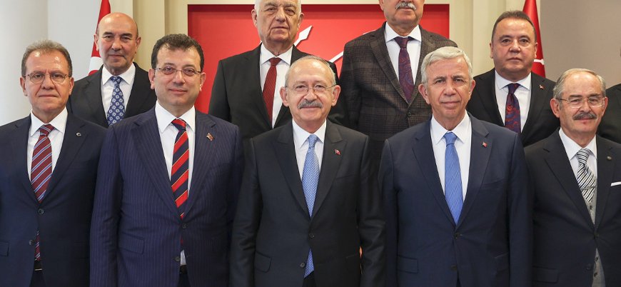 CHP'li büyükşehir belediye başkanları Kılıçdaroğlu ile görüştü
