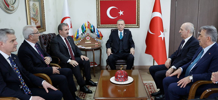 Erdoğan'dan Büyük Birlik Partisi'ne ziyaret