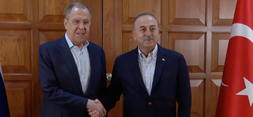 Çavuşoğlu-Lavrov görüşmesinde gündem Suriye ve Tahıl Koridoru