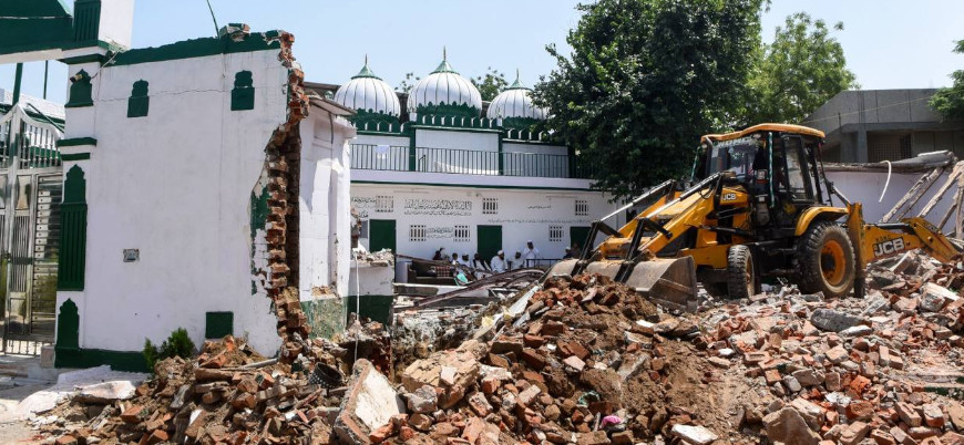 Video | Hindistan'da BJP yönetimi Müslümanların evlerini yıkıyor