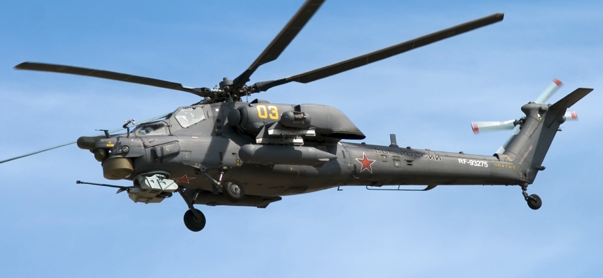 Rusya'da 2 helikopter ve 1 savaş uçağı düştü