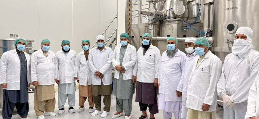 Afganistan'da dev bir ilaç fabrikası hizmete girdi