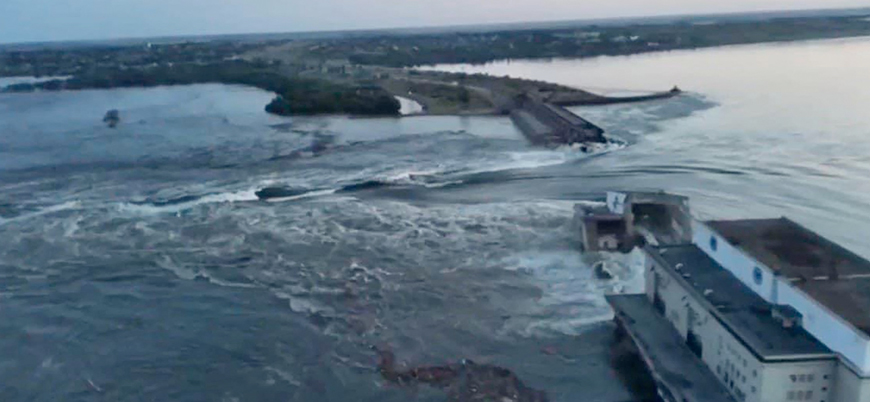 Ukrayna'da barajın yıkılmasının ardından insani felaket kapıda