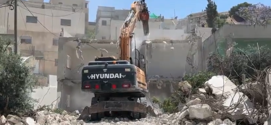 İsrail Kudüs'teki Filistinlilerin evlerini yıkıyor