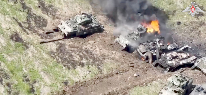 Rusya: Almanya'nın gönderdiği Leopard tankları ele geçirdik