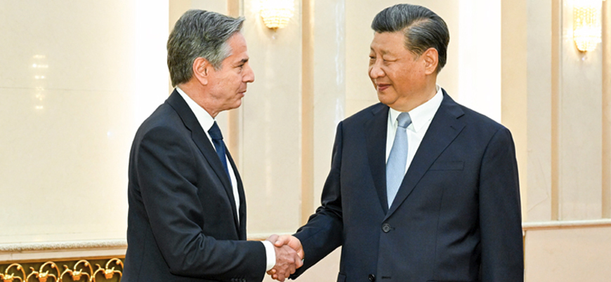 ABD Dışişleri Bakanı Blinken Çin lideri Şi Cinping ile görüştü