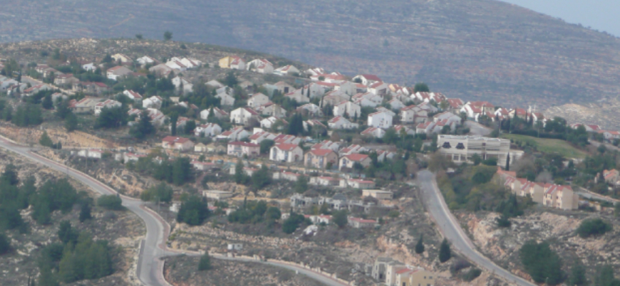 İsrail Batı Şeria'da Yahudiler için bin yeni konut inşa edecek