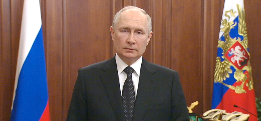 Rusya'daki krize dair Putin'den ilk açıklama
